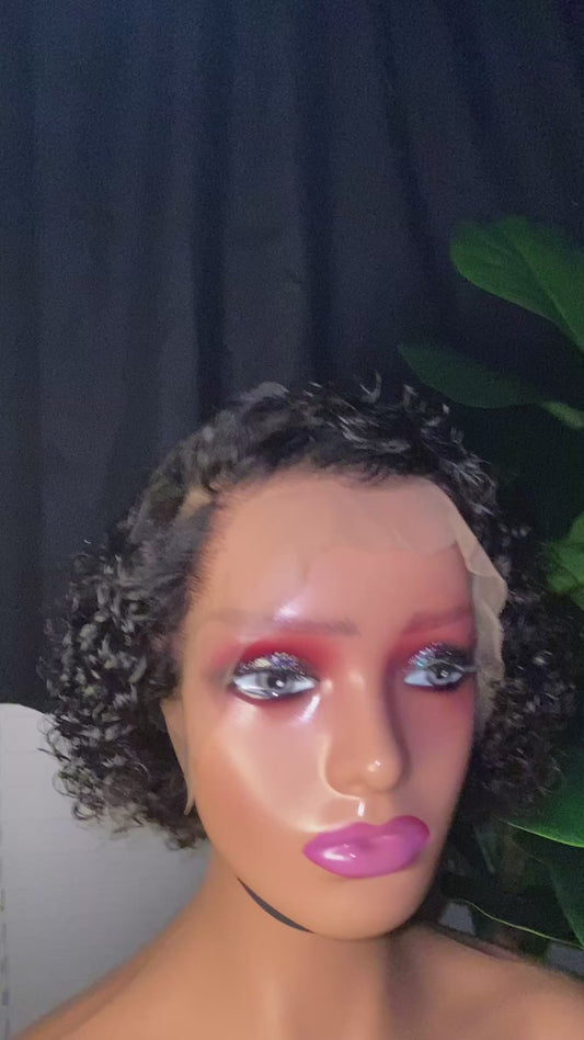 Pixie curly